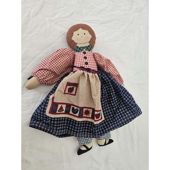 16" Cloth Raggedy Ann Doll - Picture 1 of 2